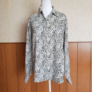 Lis Claiborne Long Sleeves Women's Tops Size Medium